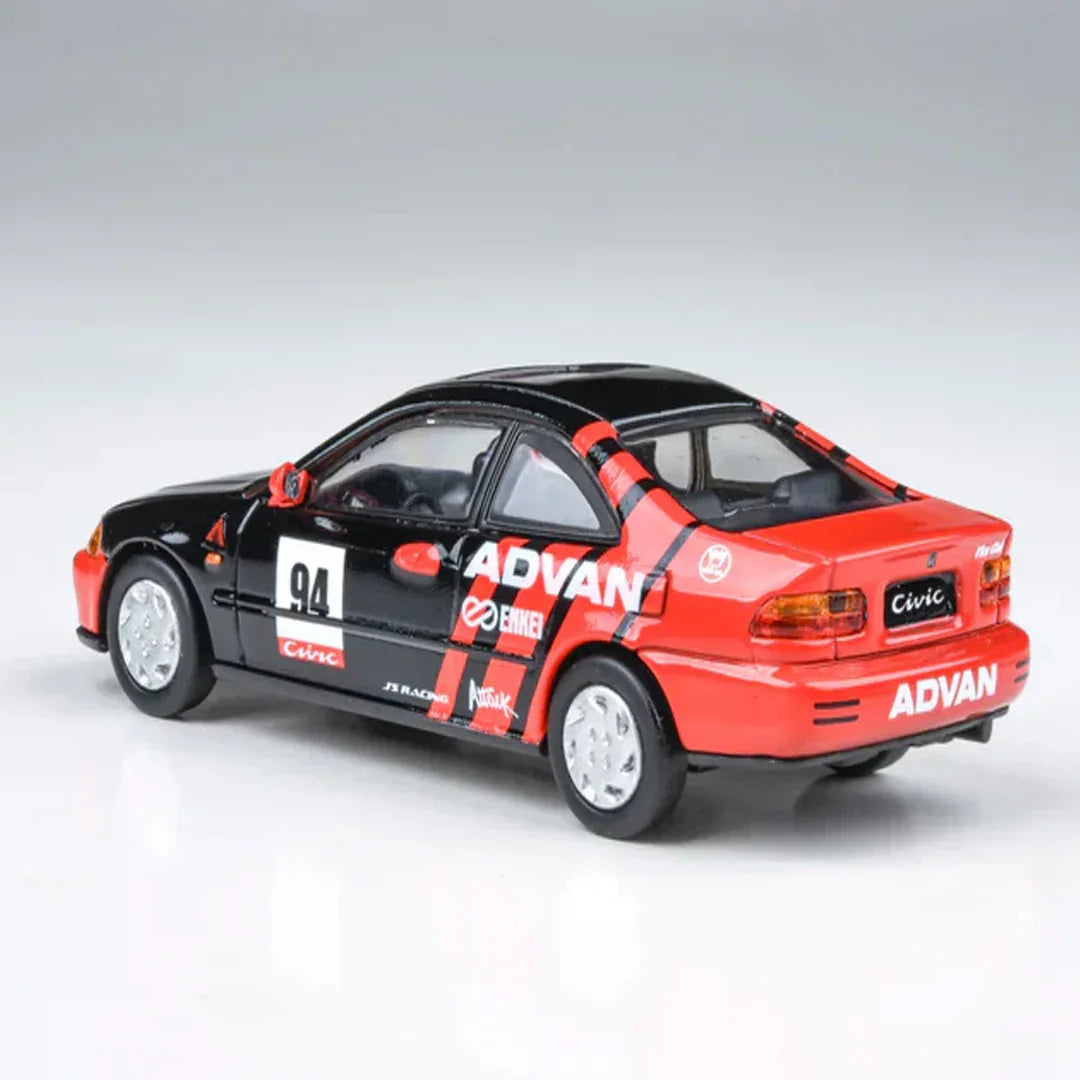 PARA64 1:64 Honda Civic Coupe EJ1 1995 Autocross Advan Racing