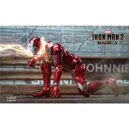 ZD Toys Marvel Iron Man Mark V with Hologram Action Figure | 1/10 Scale Collectible - Jaiman Toys