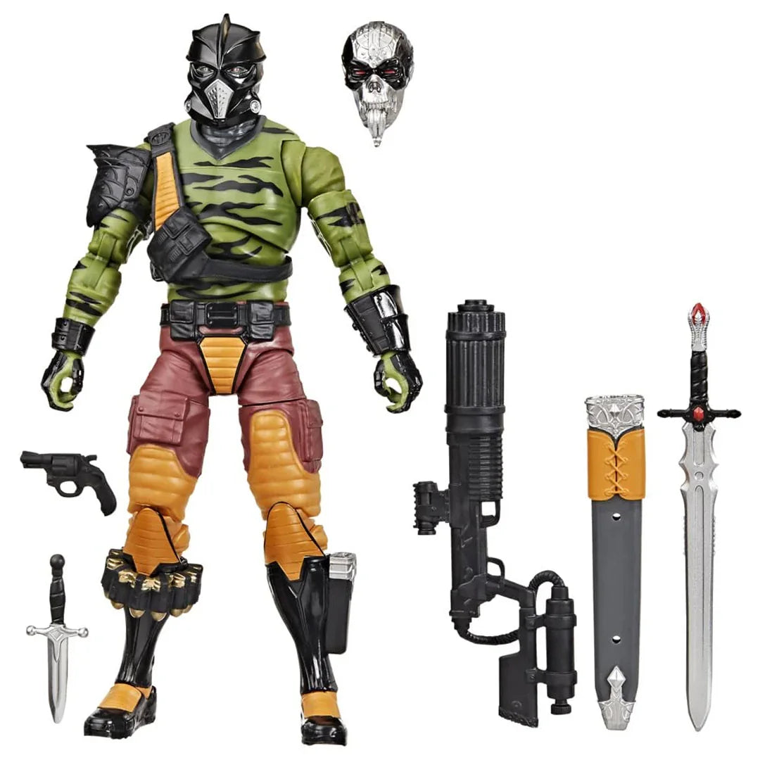 G.I. Joe Classified Series #155 Darklon 6-Inch Action Figure with 6 Accessories – Collectible - Jaiman Toys