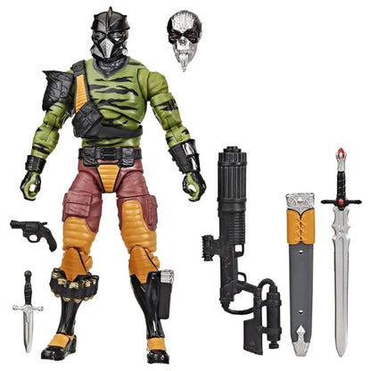 G.I. Joe Classified Series #155 Darklon 6-Inch Action Figure with 6 Accessories – Collectible - Jaiman Toys