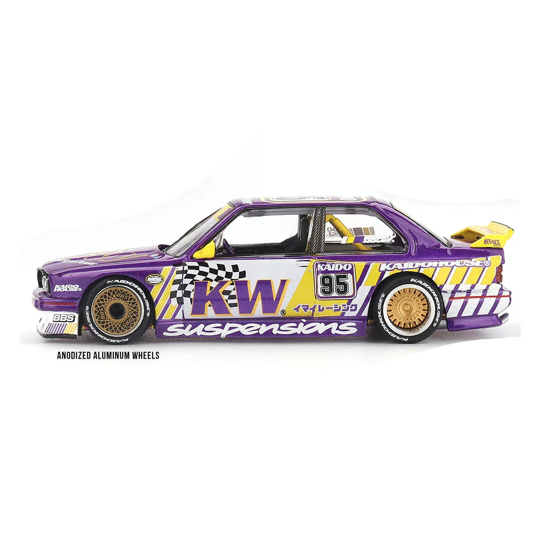 Mini GT 1:64 BMW M3 Kaido KW V1 – Diecast Collectible Model Car