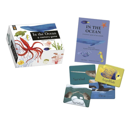 In the Ocean – Memory Matching Card Game for Kids & Families - Jaiman Toys