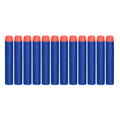 (Box Damaged Only) Nerf N-Strike Elite Distance Darts Refill Pack – 12 Elite Foam Darts for Nerf Elite Blasters | Official Hasbro Refill Ammo | Blue & Orange |