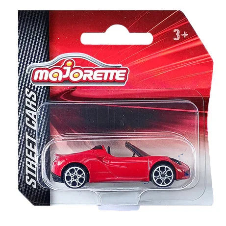 Majorette Street Cars  Alfa Romeo 4C Spider Die-Cast Car (Red)