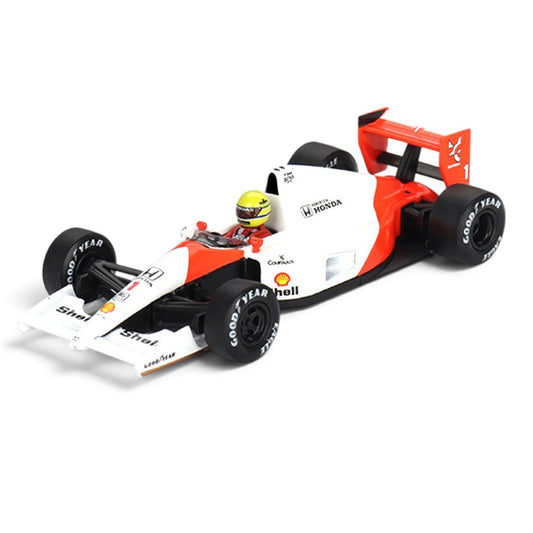 Mini GT 1:64 McLaren MP4/6 Ayrton Senna 1991 Japanese Grand Prix Diecast Scale Model Car | Collectible Model