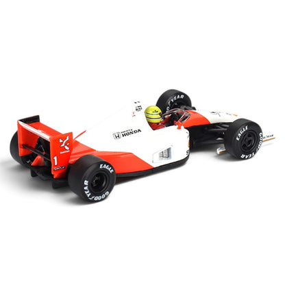Mini GT 1:64 Scale (Blister Pack) McLaren MP4/6 #1 Ayrton Senna 1991 Japanese Grand Prix 2nd Place Diecast Scale Model Car | Collectible Model