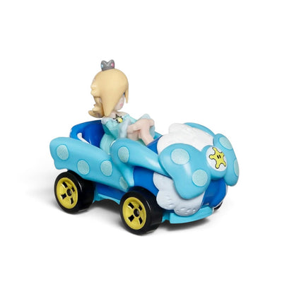 Hot Wheels 1:64 Scale (Blister Pack) Mario Kart Rosalina Diecast Toy Car, Ages 3+