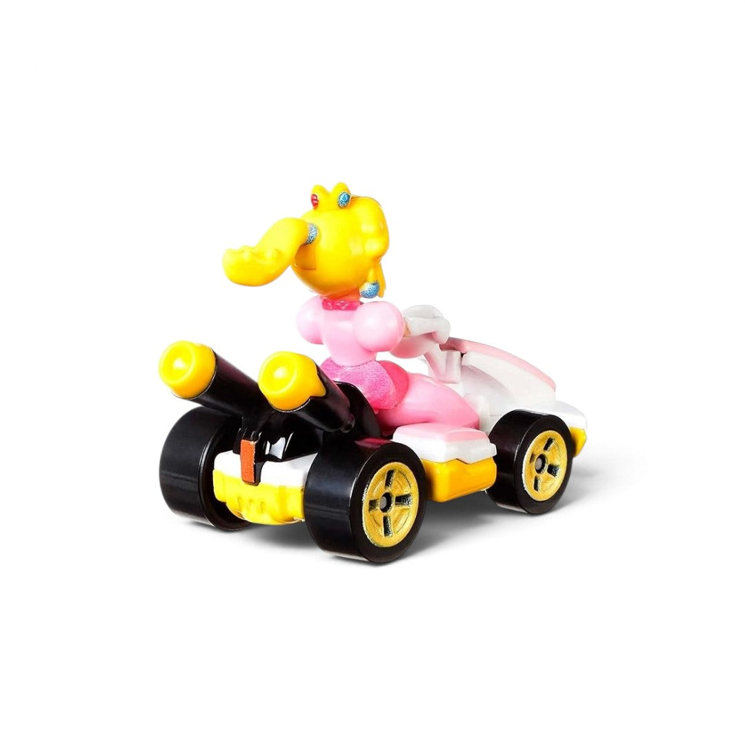 Hot Wheels 1:64 Scale (Blister Pack) Mario Kart Princess Peach Standard Kart, Ages 3+