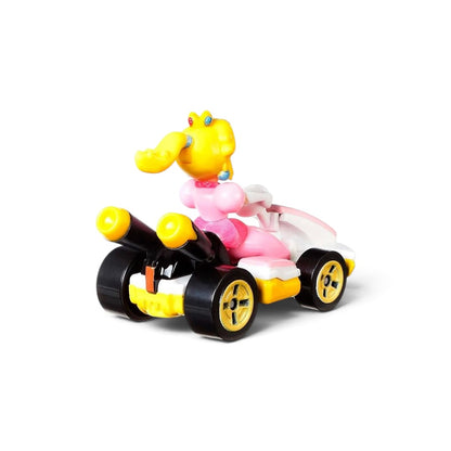 Hot Wheels 1:64 Scale (Blister Pack) Mario Kart Princess Peach Standard Kart, Ages 3+