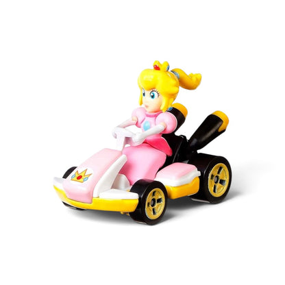 Hot Wheels 1:64 Scale (Blister Pack) Mario Kart Princess Peach Standard Kart, Ages 3+