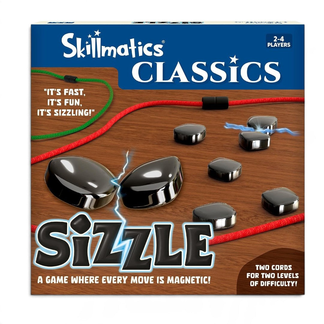 Skillmatics Classics Sizzle Magnetic Strategy Game – 2–4 Players, Two Difficulty Levels
