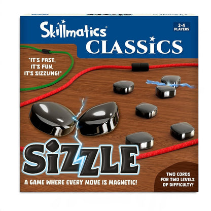 Skillmatics Classics Sizzle Magnetic Strategy Game – 2–4 Players, Two Difficulty Levels