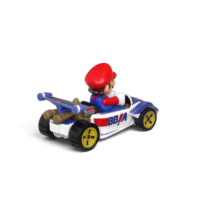 Hot Wheels 1:64 Scale (Blister Pack) Mario Kart Mario Circuit Special Diecast Car, Ages 3+