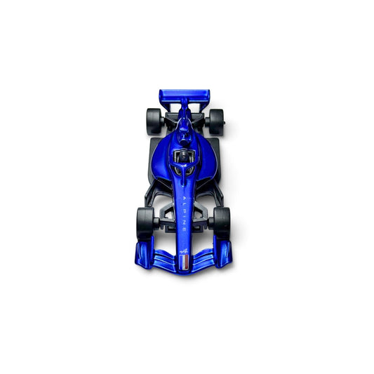 Majorette Street Cars Alpine Formula Race Car Blue Metal Toy – Blister Pack, Ages 3+