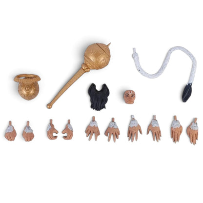 Legends of the Ramayan 1:12 Scale Hanuman Ji Collector Action Figure with Gada, Alternate Head & Interchangeable Hands