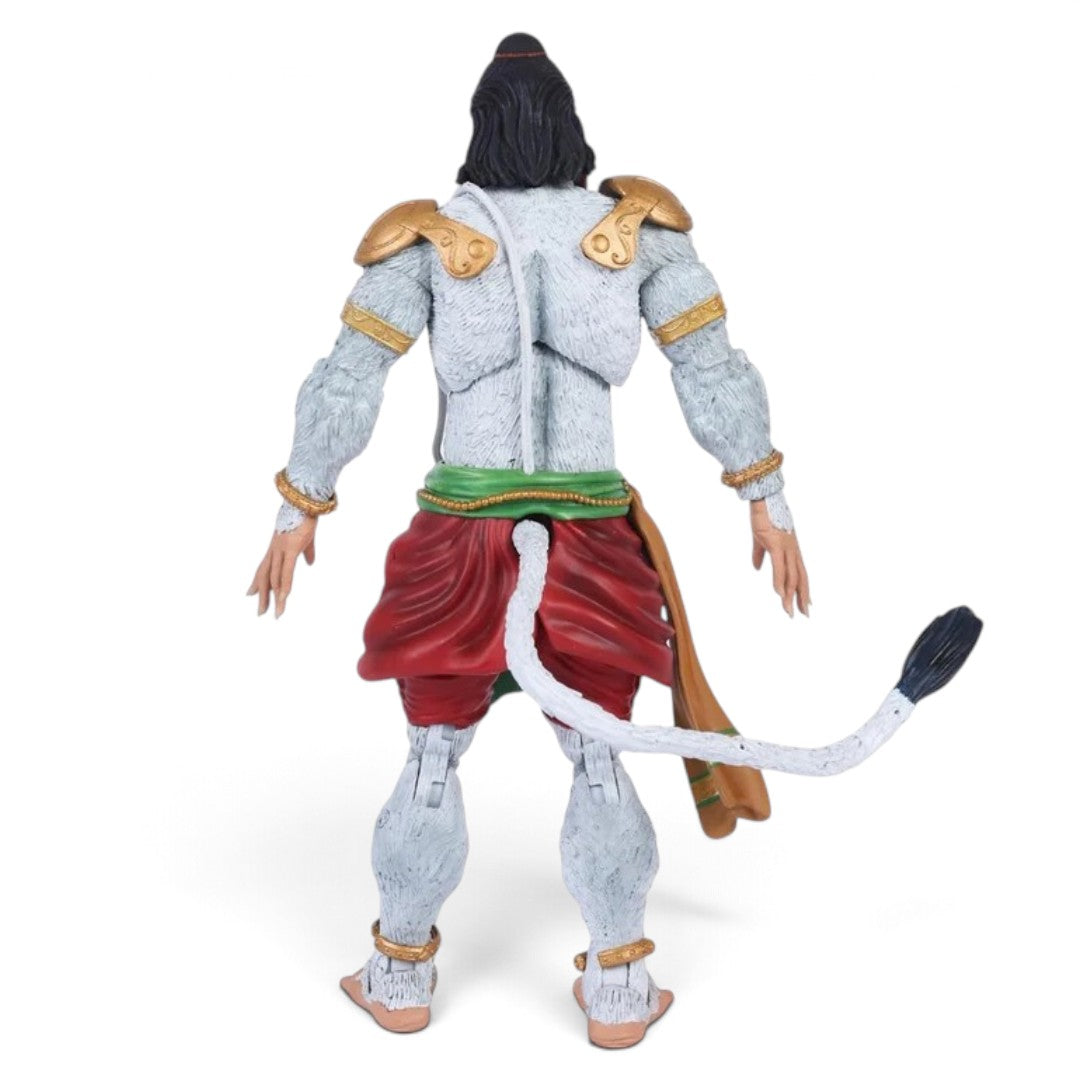 Legends of the Ramayan 1:12 Scale Hanuman Ji Collector Action Figure with Gada, Alternate Head & Interchangeable Hands