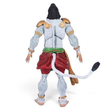 Legends of the Ramayan 1:12 Scale Hanuman Ji Collector Action Figure with Gada, Alternate Head & Interchangeable Hands