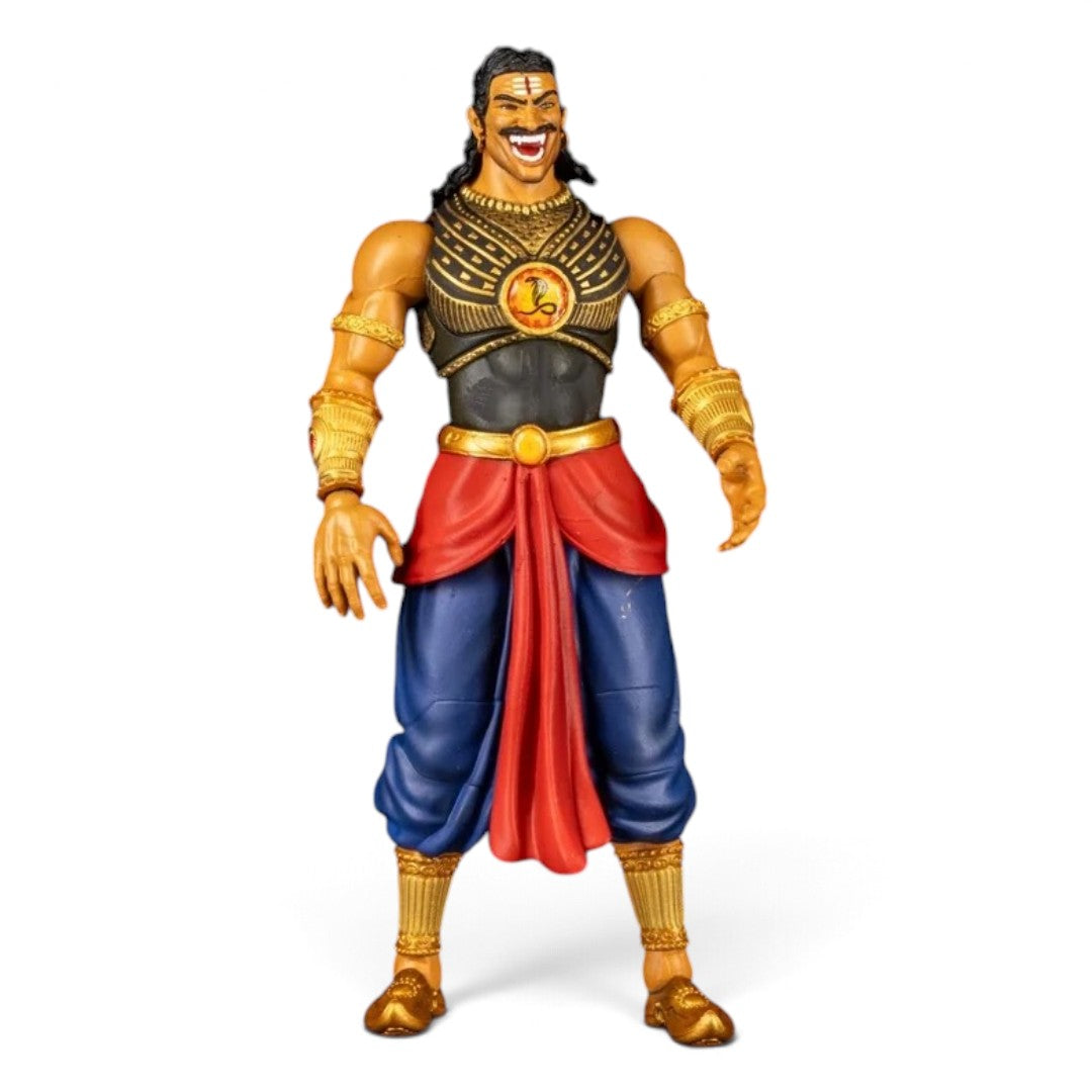 Legends of the Ramayan 1:12 Scale Meghnad (Indrajit) Collector Action Figure with Serpent Bow, Twin Crescent Blades, Quiver & Interchangeable Hands