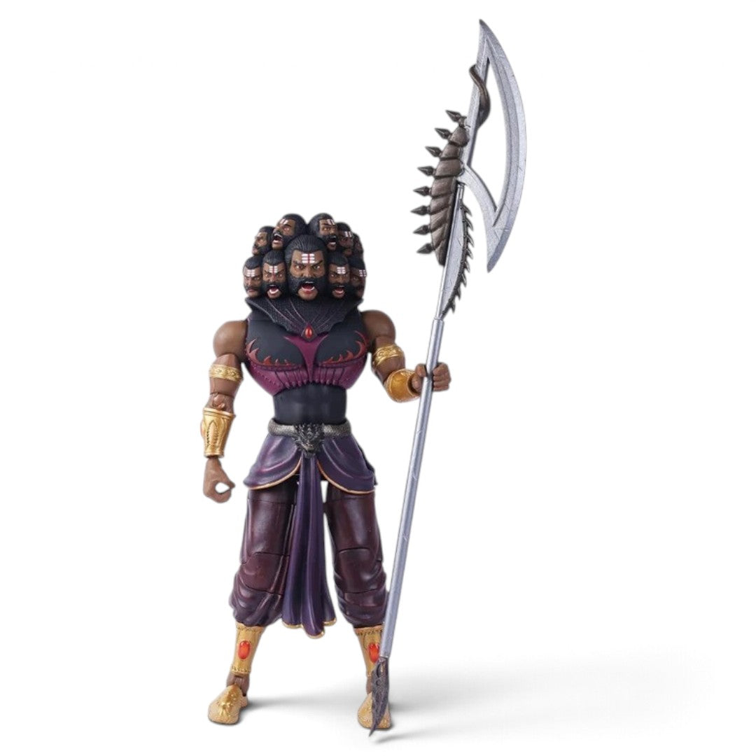 Legends of the Ramayan 1:12 Scale Ravana Accessory Pack with Crown, Battle Axe, Curved Sword & Interchangeable Hands (Figure Not Included)