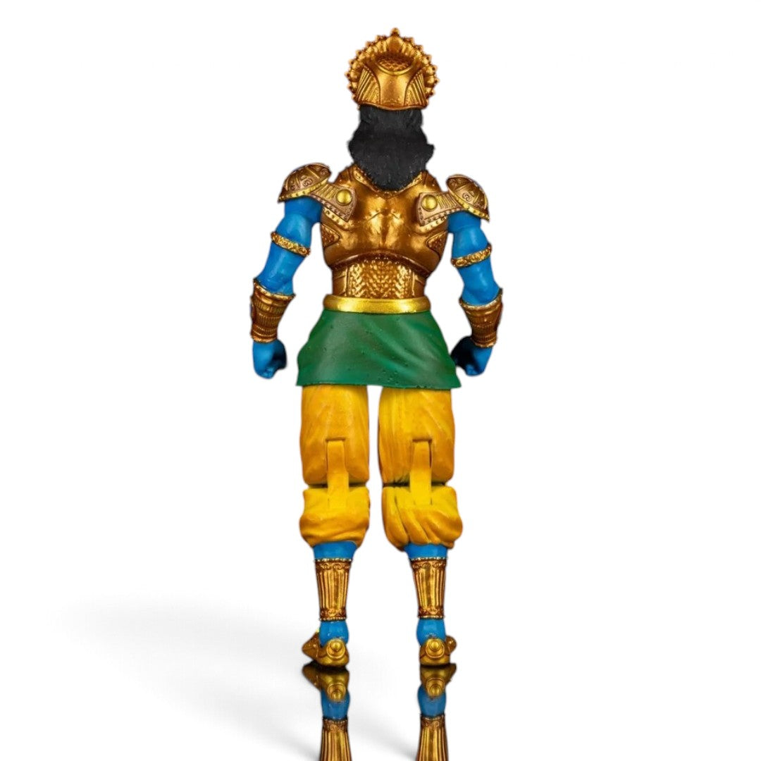 Legends of the Ramayan 1:12 Scale Prince Rama Collector Action Figure with Two Bows, Arrows, Sword, Shield & Interchangeable Hands