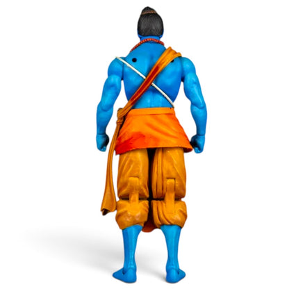 Legends of the Ramayan 1:12 Scale Vanvasi Rama Collector Action Figure with Bow, Arrow, Quiver, Squirrel & Interchangeable Hands