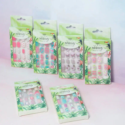 Whimsy Unicorn Press ON Nails - Jaiman Toys