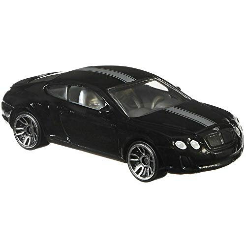 Hot Wheels Bentley Continental Supersports Scale 1:64 3/6 Car (Black)