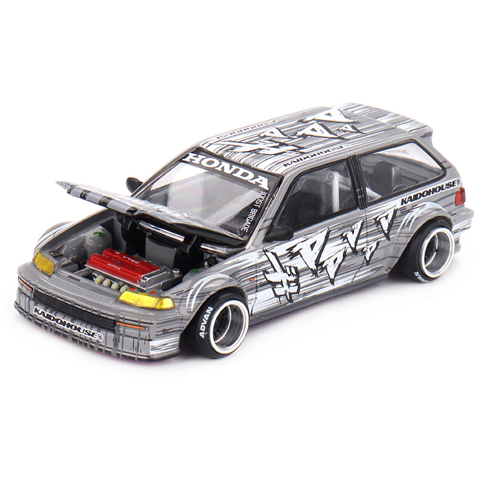 Kaido House Mini GT KHMG260 Honda Civic (EF) Manga V1 1:64 Diecast Model Car
