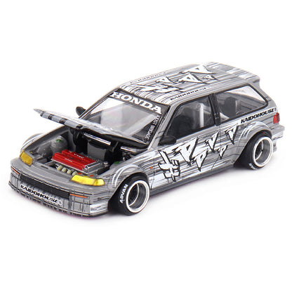 Kaido House Mini GT KHMG260 Honda Civic (EF) Manga V1 1:64 Diecast Model Car