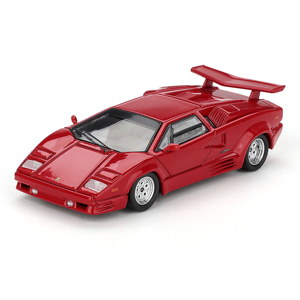 Mini GT 1:64 Lamborghini Countach 25th Anniversary Red Diecast Model Car