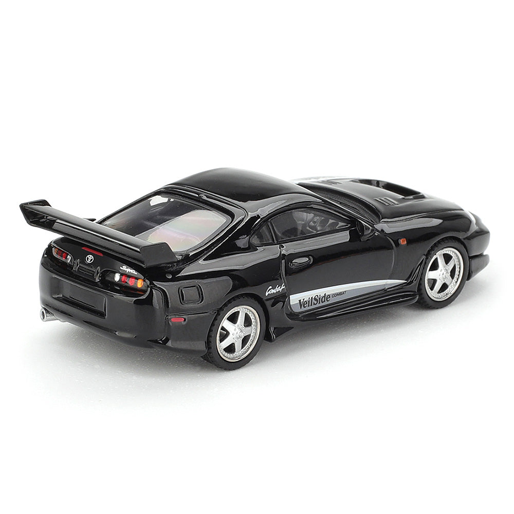 Mini GT 1:64 Toyota Supra VeilSide Combat V-II Black Diecast Model Car