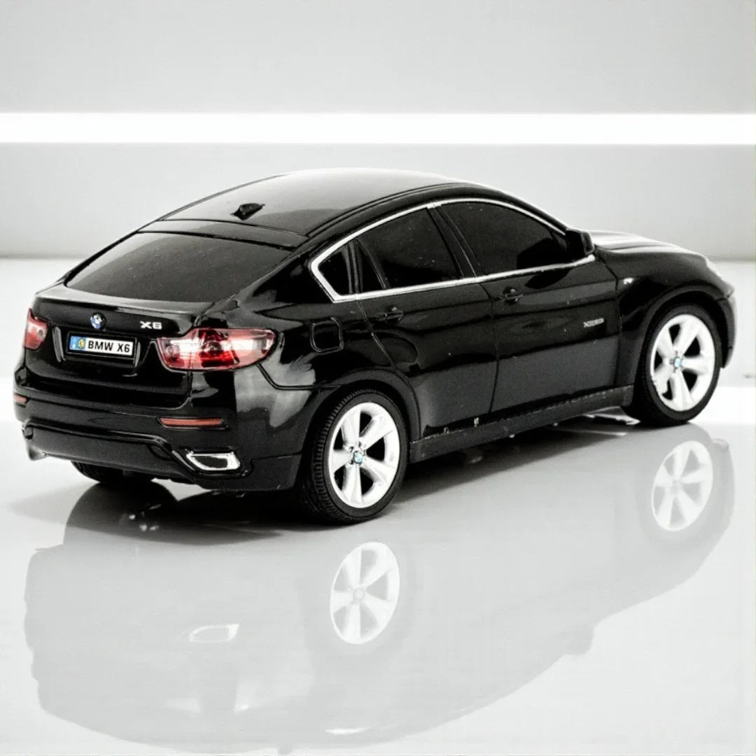 Guokai 1:10 BMW X6 Model Remote Control Car – Officially Licensed RC Supercar with 2.4GHz Control, Functional LED Lights & High-Speed Performance for Kids & Hobbyists