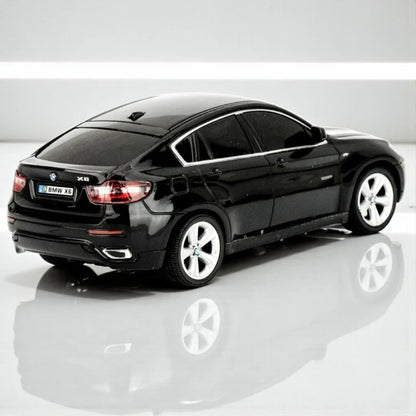 Guokai 1:10 BMW X6 Model Remote Control Car – Officially Licensed RC Supercar with 2.4GHz Control, Functional LED Lights & High-Speed Performance for Kids & Hobbyists