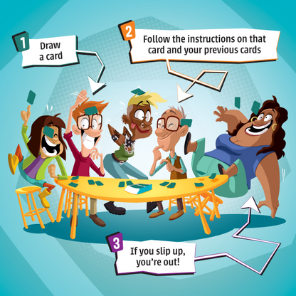 Yogi Party Game by Blue Orange Games – Hilarious Physical Party Game for 3–12 Players | Ages 8+