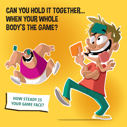 Yogi Party Game by Blue Orange Games – Hilarious Physical Party Game for 3–12 Players | Ages 8+