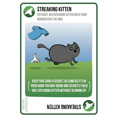 Streaking Kittens : Expansion Pack Card Game - Jaiman Toys