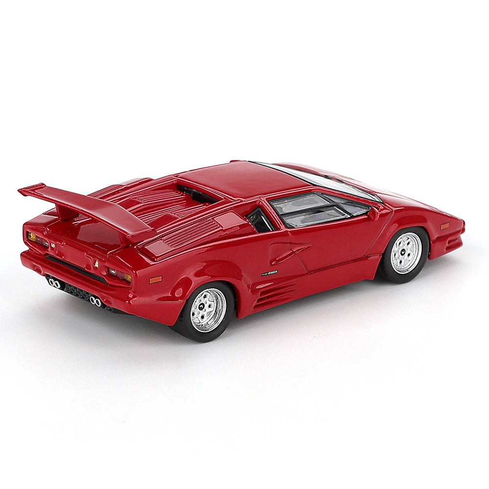 ミニカー LANBORGHINI COUNTACH 25TH ANNIVERSARY Mini GT 1:64 Lamborghini Countach 25th Anniversary Red Diecast