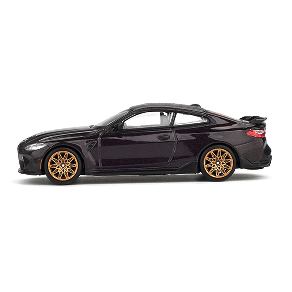 Mini GT 1:64 BMW M4 M Performance Daytona Violet Die-Cast Model