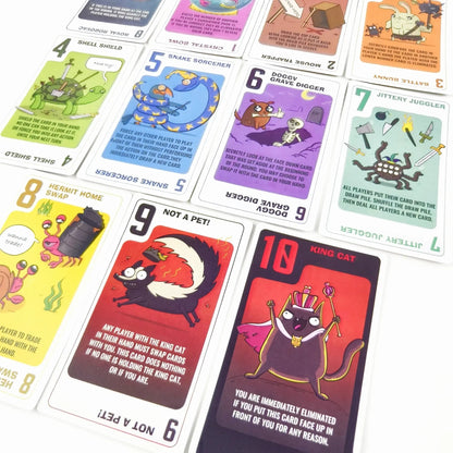 Exploding Kittens: Power Hungry Pets – Fun Strategy Card Game