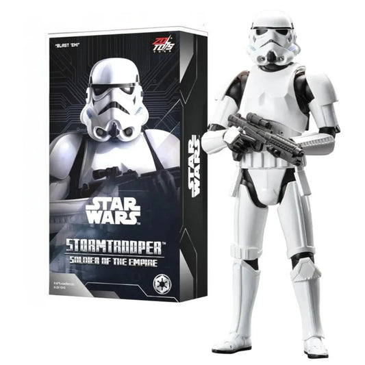 ZD Toys Star Wars Stormtrooper Action Figure 22 cm | 1966-02 | 1/10 Scale , Official Collectible Figure