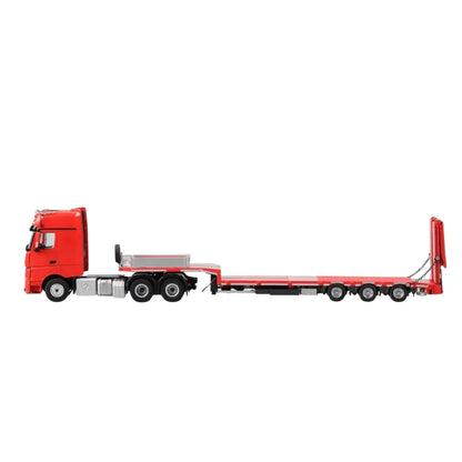 Perka 1:64 Mercedes-Benz Actros Flatbed Transport Trailer | Diecast Model Truck | 2 Colour Variants
