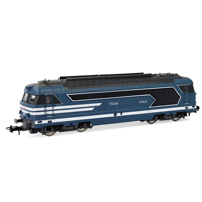 HANFIY 67000 HO Scale Blue Power Train Locomotive – Realistic Railway Engine Model 1:87