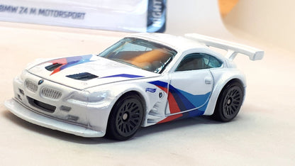 Hot Wheels White BMW Z4 M Motorsport Kid Diecast Model Toy Car Nightburnerz 1:64