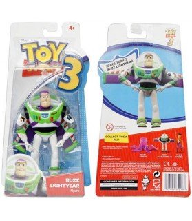 Disney Pixar Toy Story 3 Buzz Lightyear 6" Action Figure - MATTEL - Age 3+