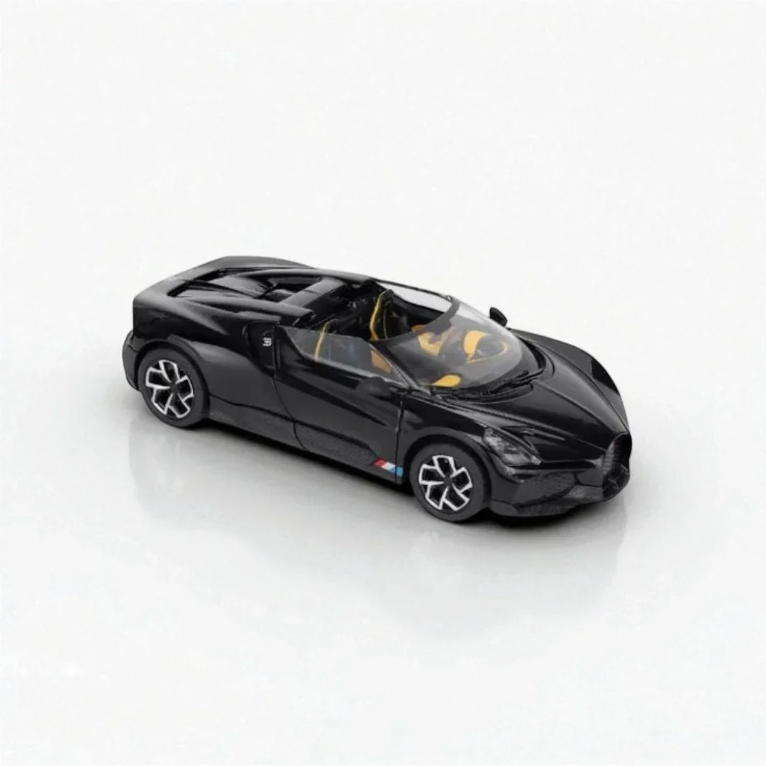 Joy Junction 1:24 Bugatti Mistral Diecast Model Car – Black (JJ251) - Jaiman Toys