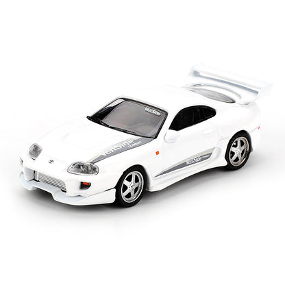 Mini GT 1:64 Toyota Supra VeilSide Combat V-I White Diecast Model Car