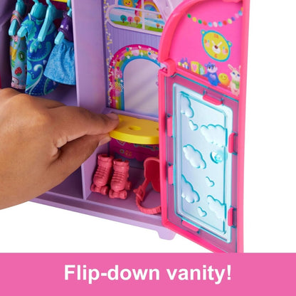 Barbie Chelsea Doll and Closet Toy Playset with 15 Pieces | Foldable Fashion Play with Easy Storage for Kids 3+ Years – Fun