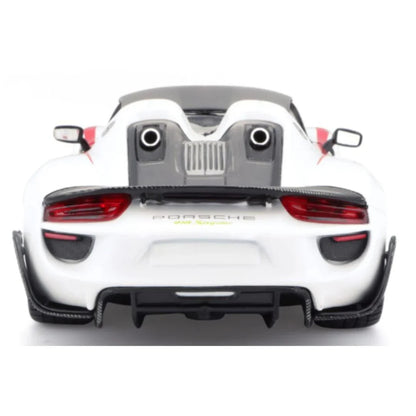 Bburago 1:24 W/B Race Porsche 918 Weissach Car Toy