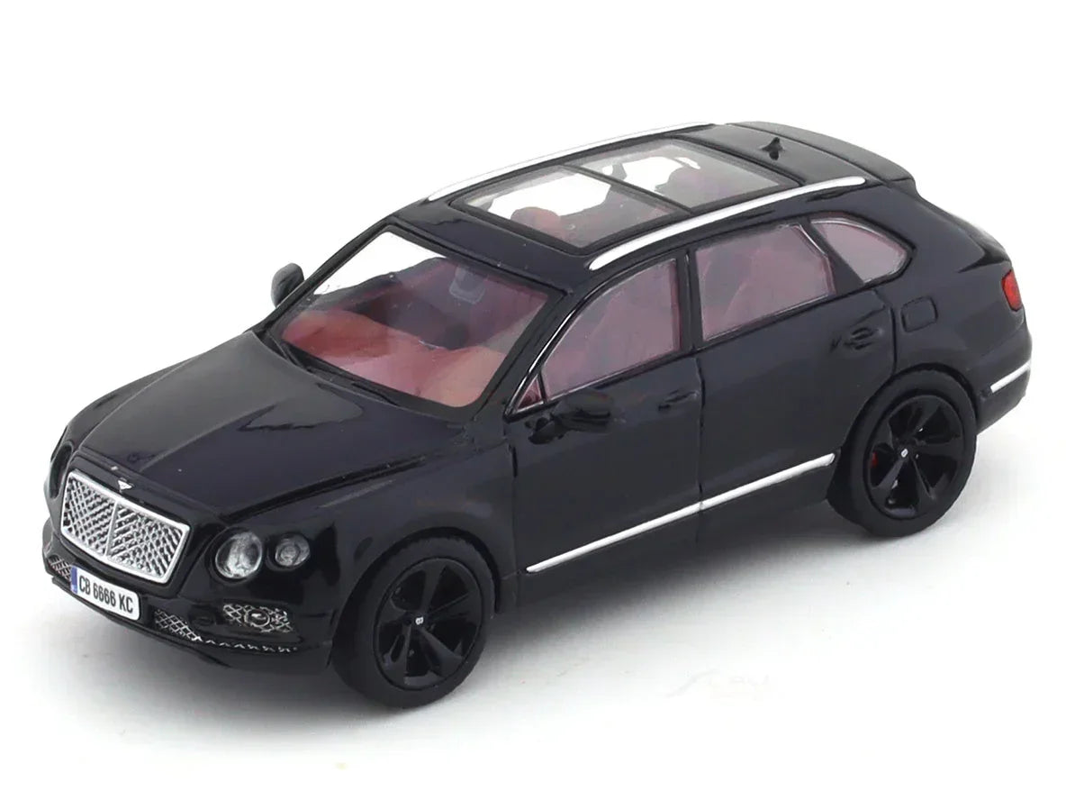 LF 1:64 Bentley Bentayga Diecast Toy Car Model Black Miniature Hobby Collectible Gift - Jaiman Toys