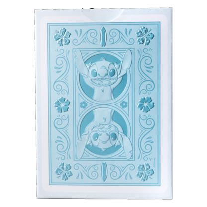 Bicycle Disney Stitch Playing Cards – Collectible Poker Size Deck with Stitch & Angel, Air-Cushion Finish